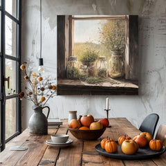 Farmhouse Living Room Wall Art, Rustic Home Decor, Nostalgic Fall Art, Farmhouse Wall Art, Country Home Decor, Fall Canvas Wall Art