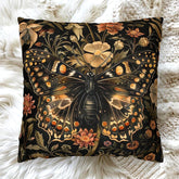 William Morris Butterfly Pillow Cover, Vintage Floral Accent Pillow