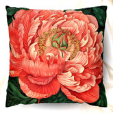 Peony William Morris Pillow, Vintage Floral Pillow Case, Botanical Accent Cushion, Nature-Inspired Home Decor, Floral Throw Pillow Cover