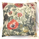 William Morris Wildflowers Pillow, Vintage Floral Throw Pillow, Botanical Accent Pillow for Living Room or Bedroom, Floral Pillow Case