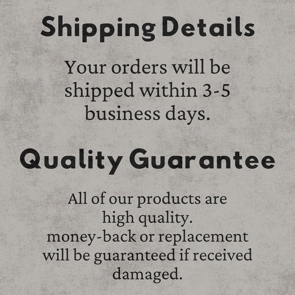 a black and white advertisement for quality guarantee