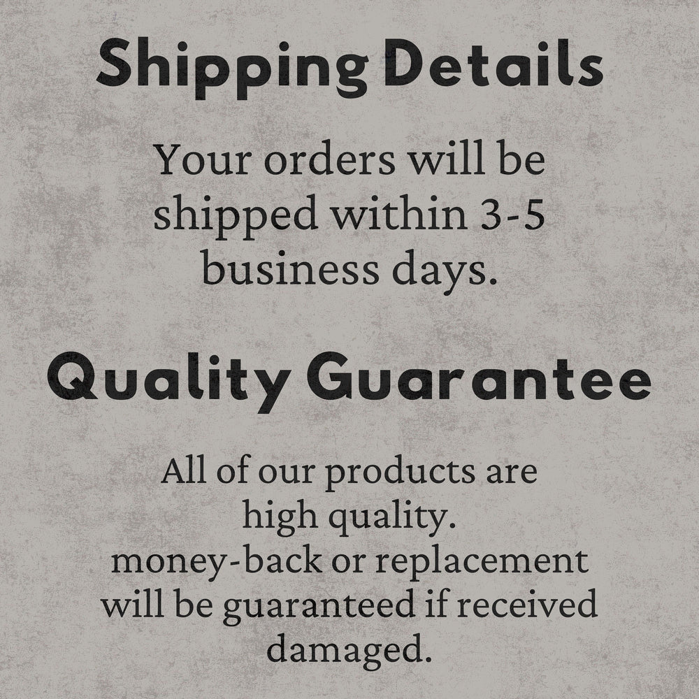 a black and white advertisement for quality guarantee