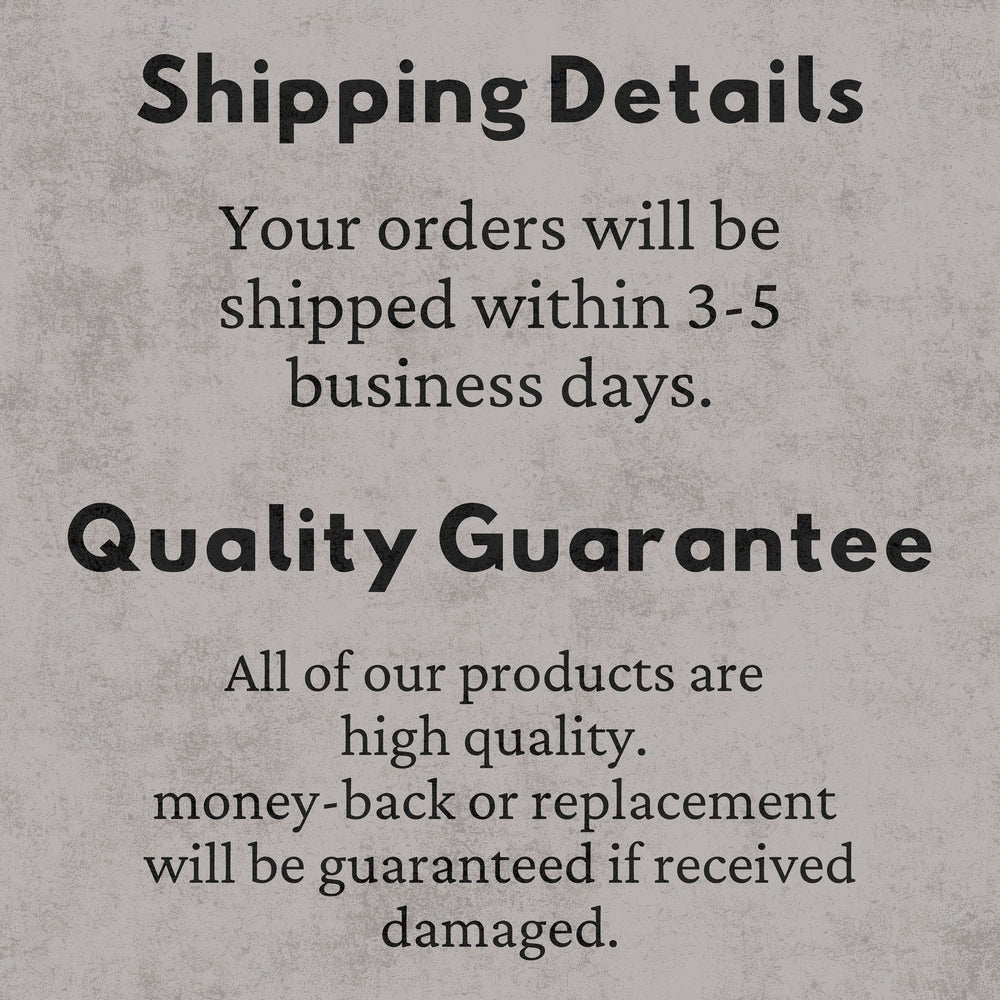 a black and white advertisement for quality guarantee