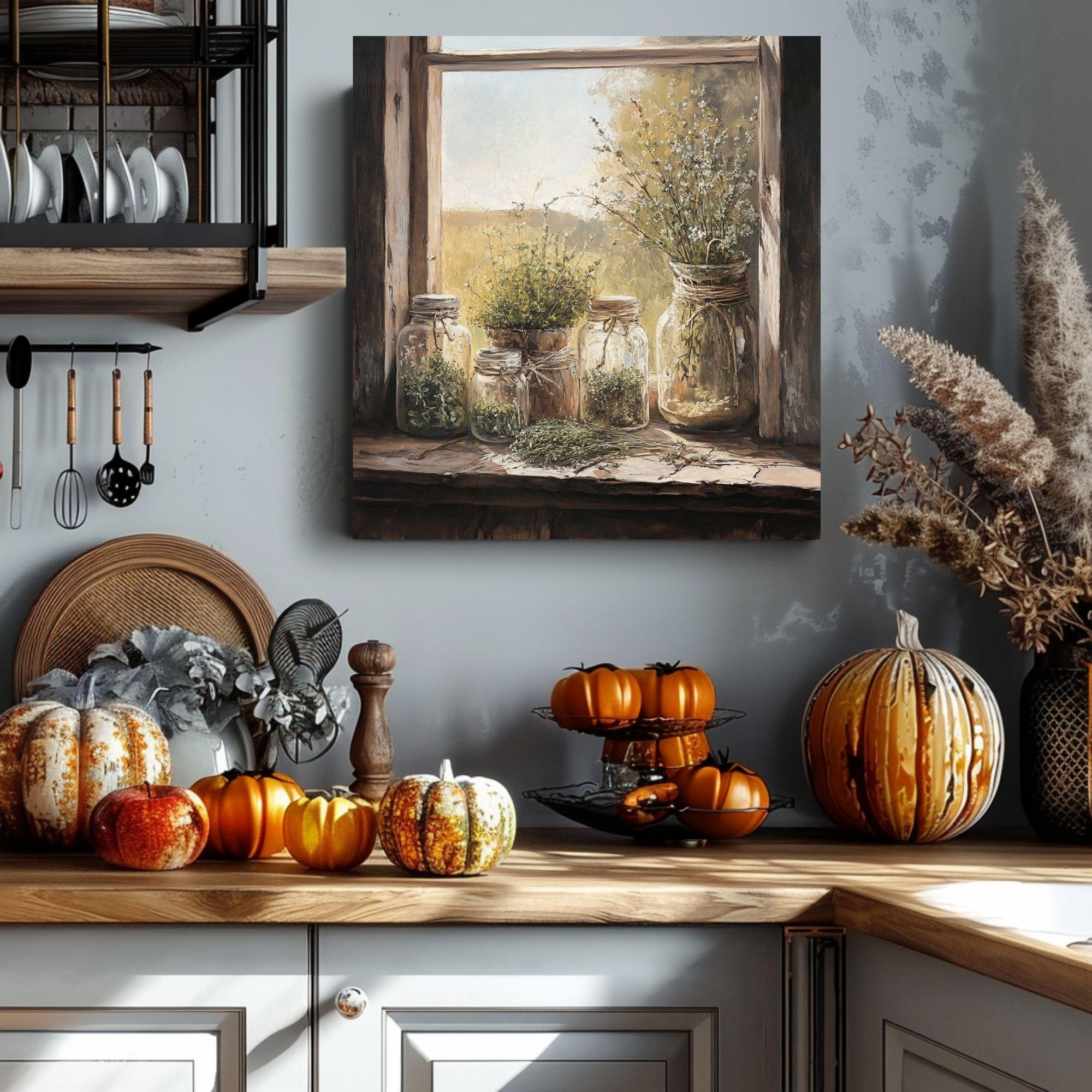Farmhouse Living Room Wall Art, Rustic Home Decor, Nostalgic Fall Art, Farmhouse Wall Art, Country Home Decor, Fall Canvas Wall Art