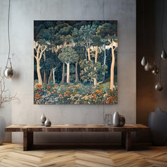 Forest Wall Canvas Art, William Morris Wall Art, Forest Wall Art, Grandma Gift, Nature Wall Art, Aesthetic Wall Art, Vintage Wall Art Canvas