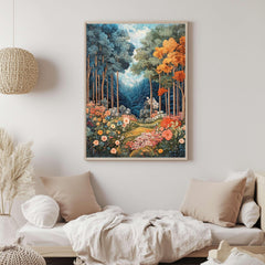 William Morris Summer Forest Art, Living Room Wall Art, Vintage Forest Art Print, Nature Inspired Gallery, William Morris Print