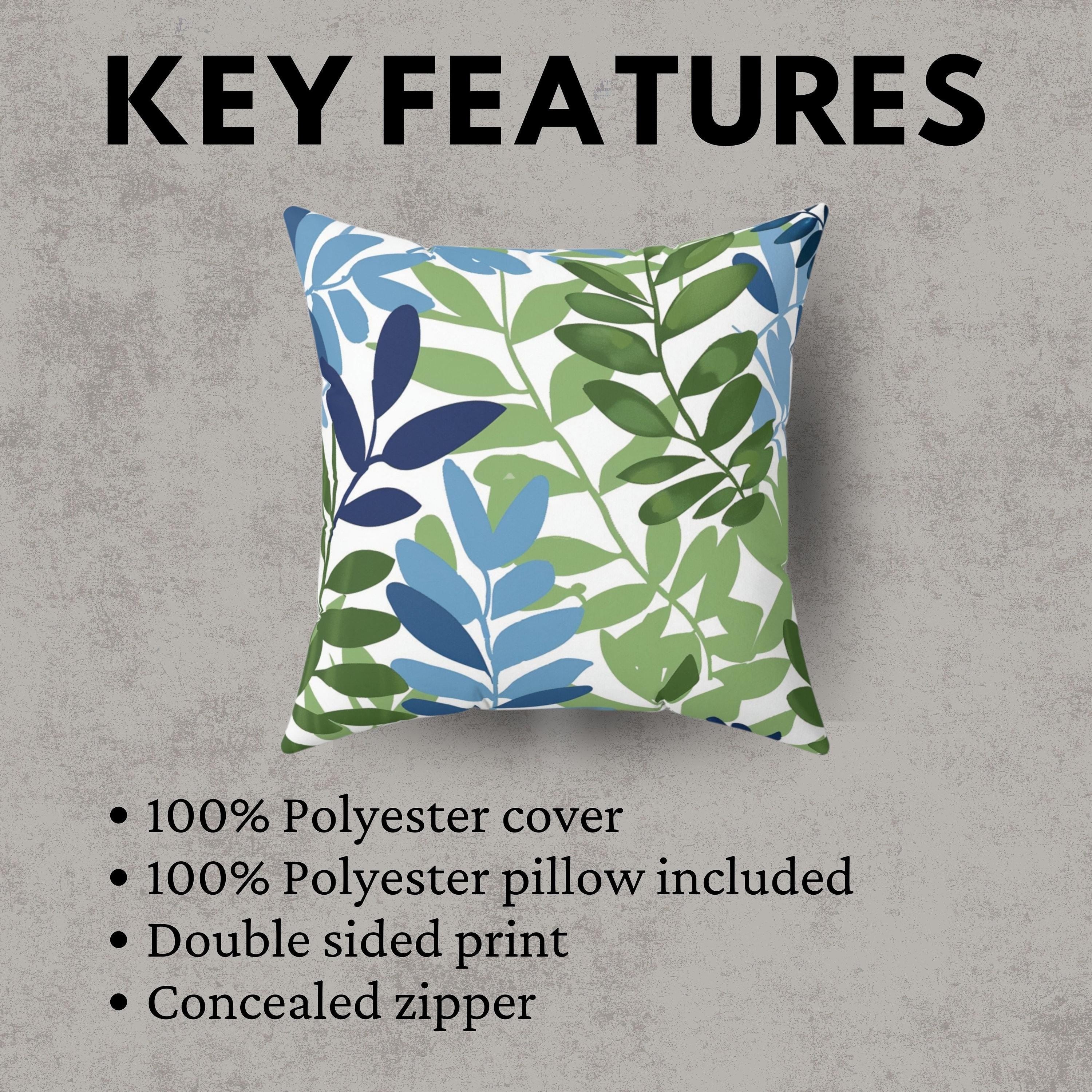 Matisse Leaf Throw Pillow Botanical Decor Garden Decor Botanical Pillow Cover Green Leaf Pillow Cover Sunroom Pillow Leaves Pillow Case