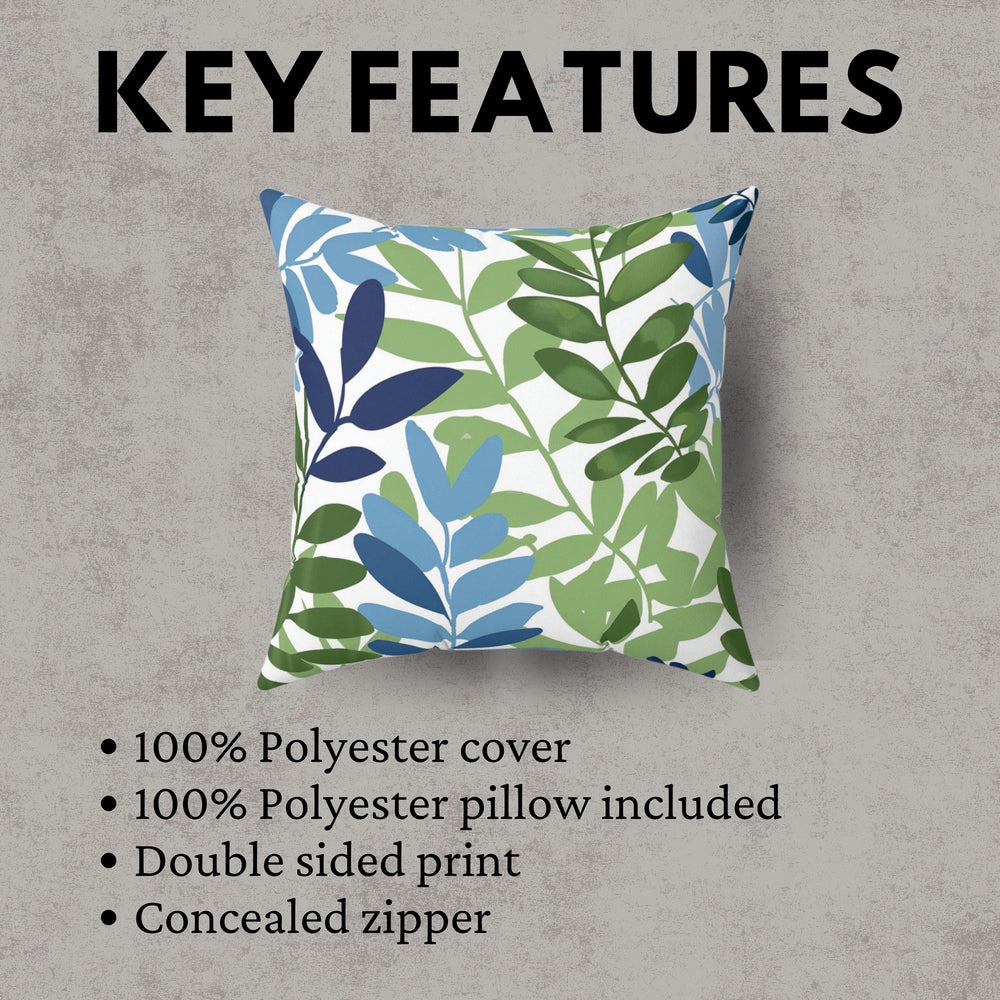 Matisse Leaf Throw Pillow Botanical Decor Garden Decor Botanical Pillow Cover Green Leaf Pillow Cover Sunroom Pillow Leaves Pillow Case