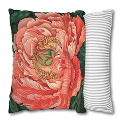 Peony William Morris Pillow, Vintage Floral Pillow Case, Botanical Accent Cushion, Nature-Inspired Home Decor, Floral Throw Pillow Cover