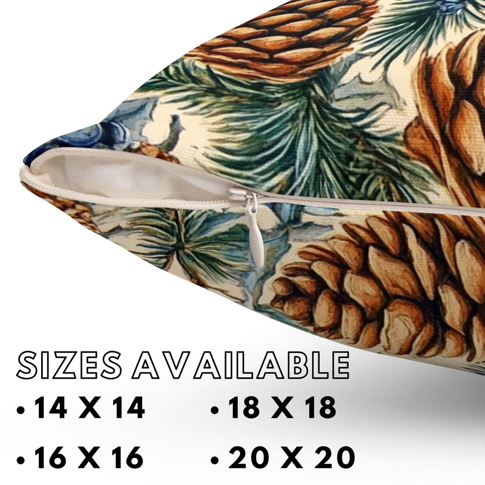 William Morris Style Christmas Decor, Christmas Decor Gift, Holiday Home Decoration, Decorative Winter Cushion, Christmas Throw Pillow