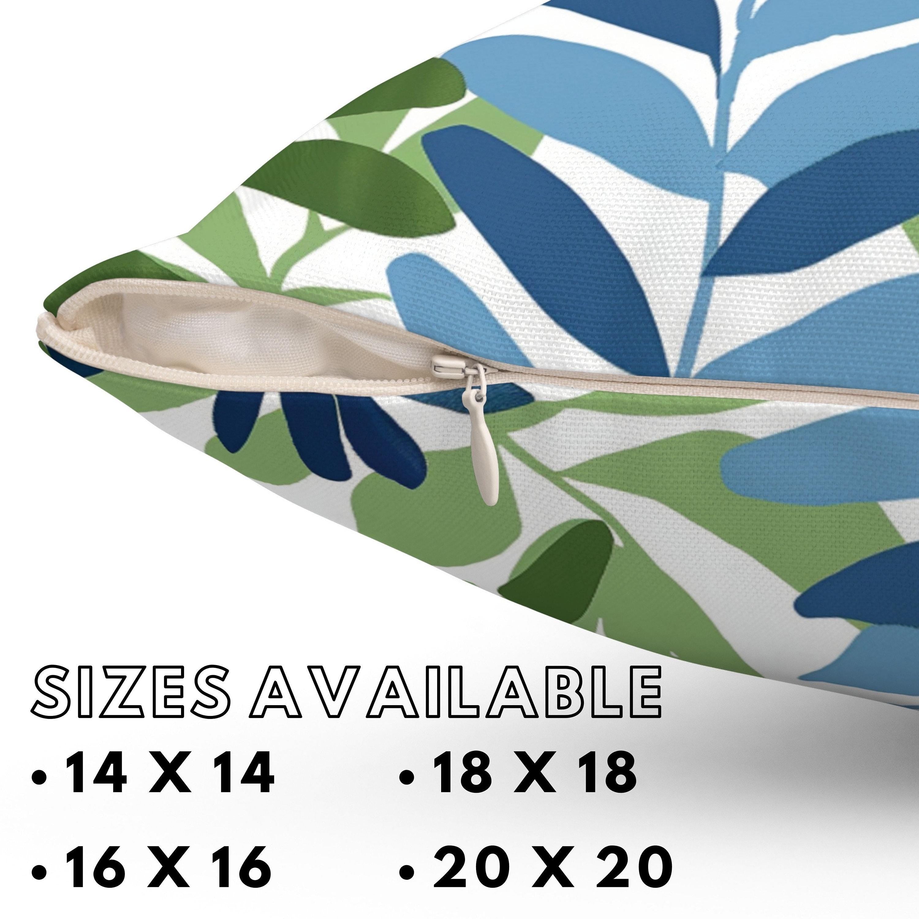Matisse Leaf Throw Pillow Botanical Decor Garden Decor Botanical Pillow Cover Green Leaf Pillow Cover Sunroom Pillow Leaves Pillow Case