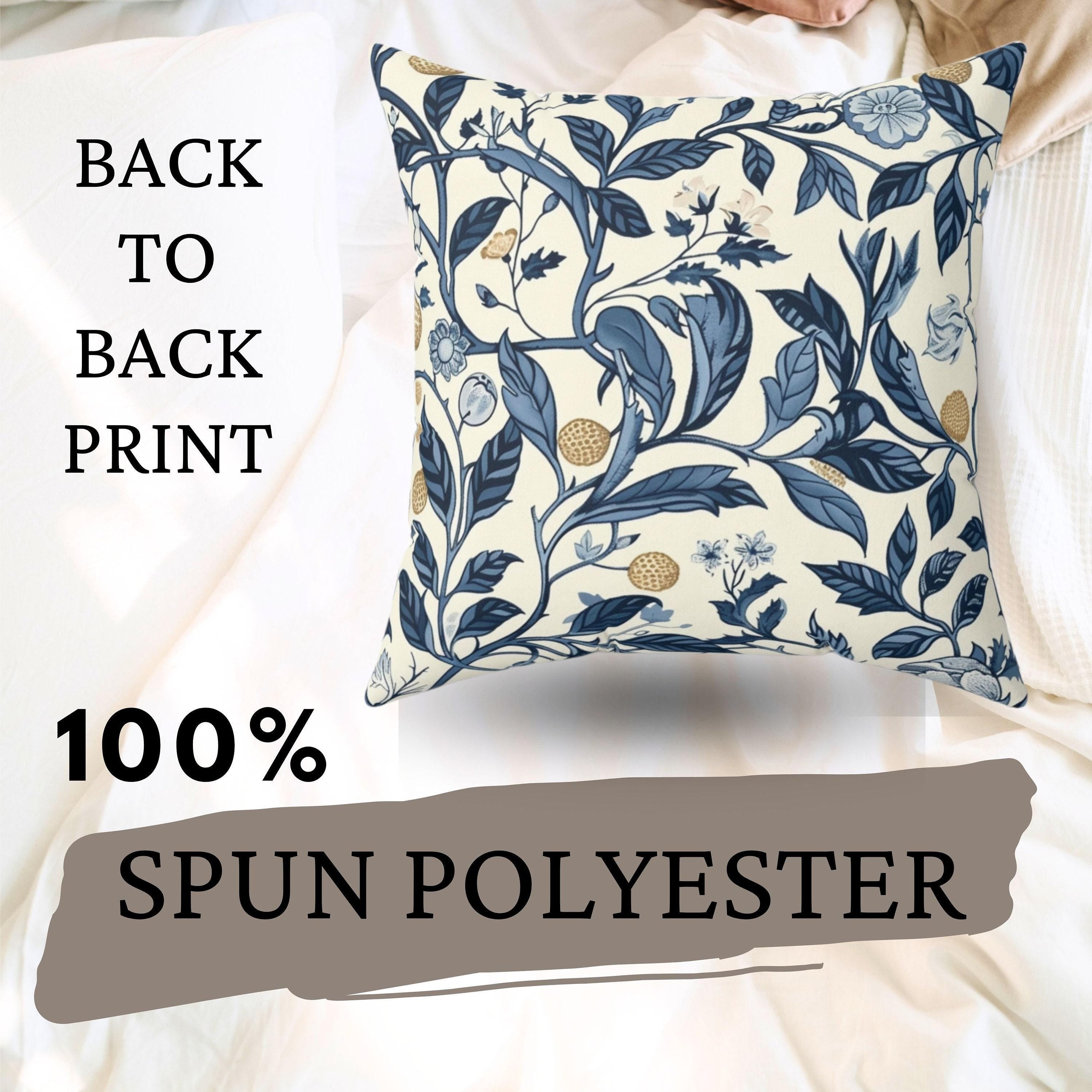 Botanical William Morris Throw Pillow Botanical Pillow Cover William Morris Floral Decorative Throw Pillow William Morris Home Decor