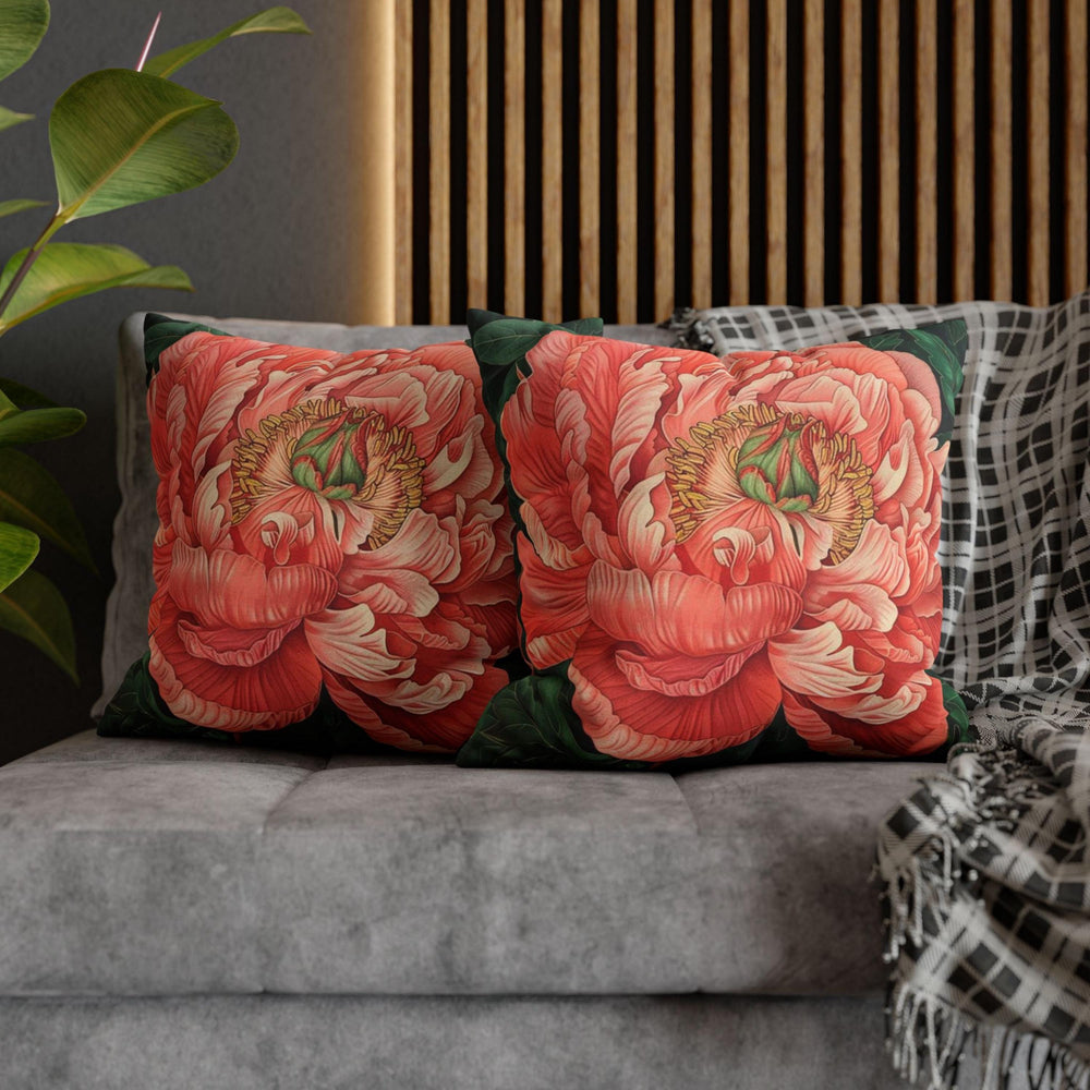 Peony William Morris Pillow, Vintage Floral Pillow Case, Botanical Accent Cushion, Nature-Inspired Home Decor, Floral Throw Pillow Cover