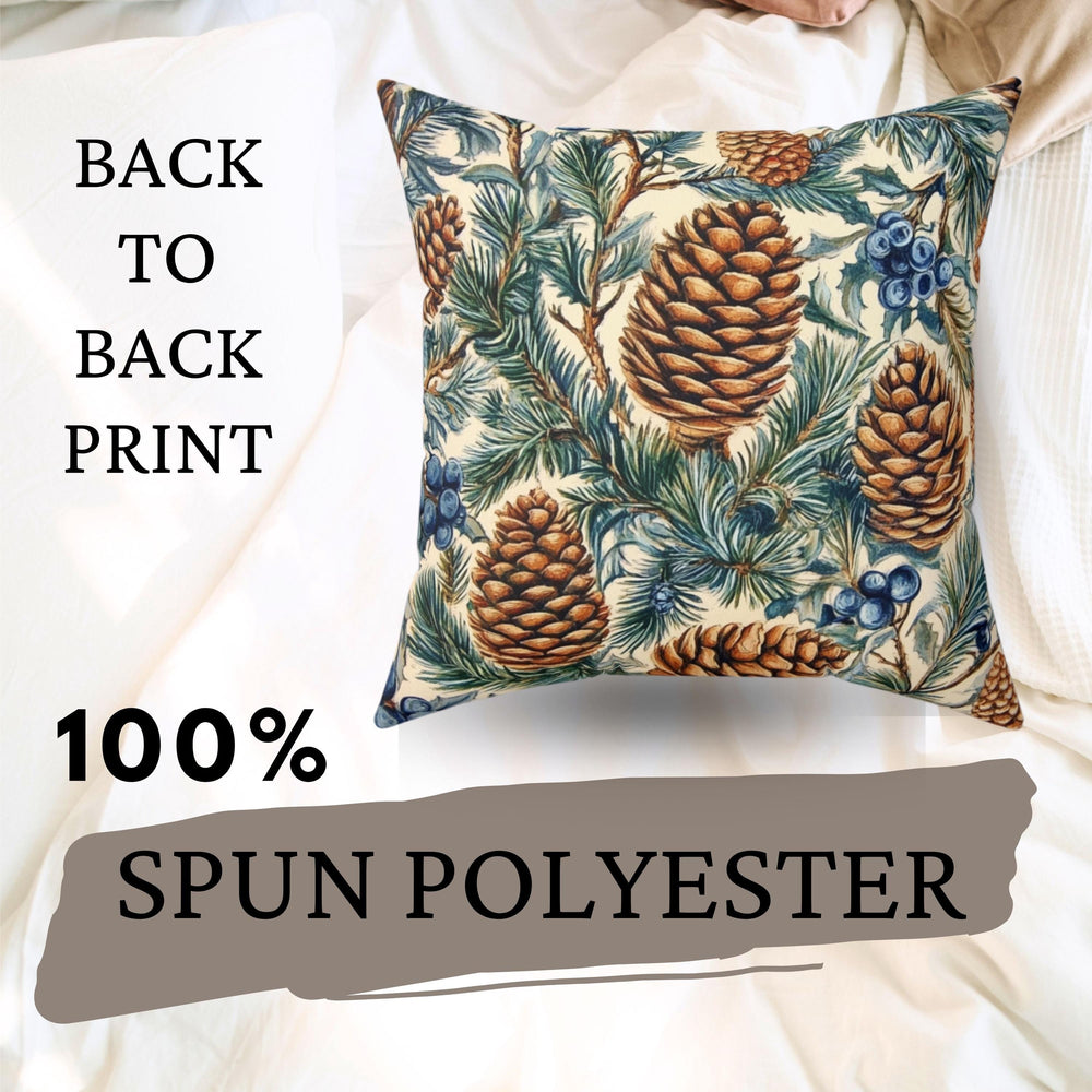 William Morris Style Christmas Decor, Christmas Decor Gift, Holiday Home Decoration, Decorative Winter Cushion, Christmas Throw Pillow