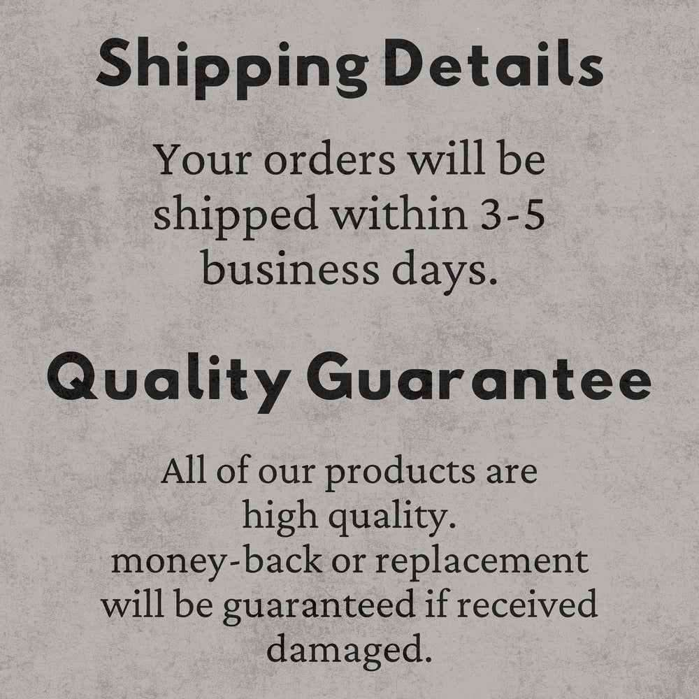 a black and white advertisement for quality guarantee