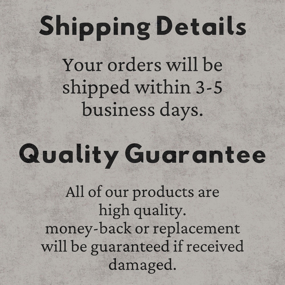 a black and white advertisement for quality guarantee