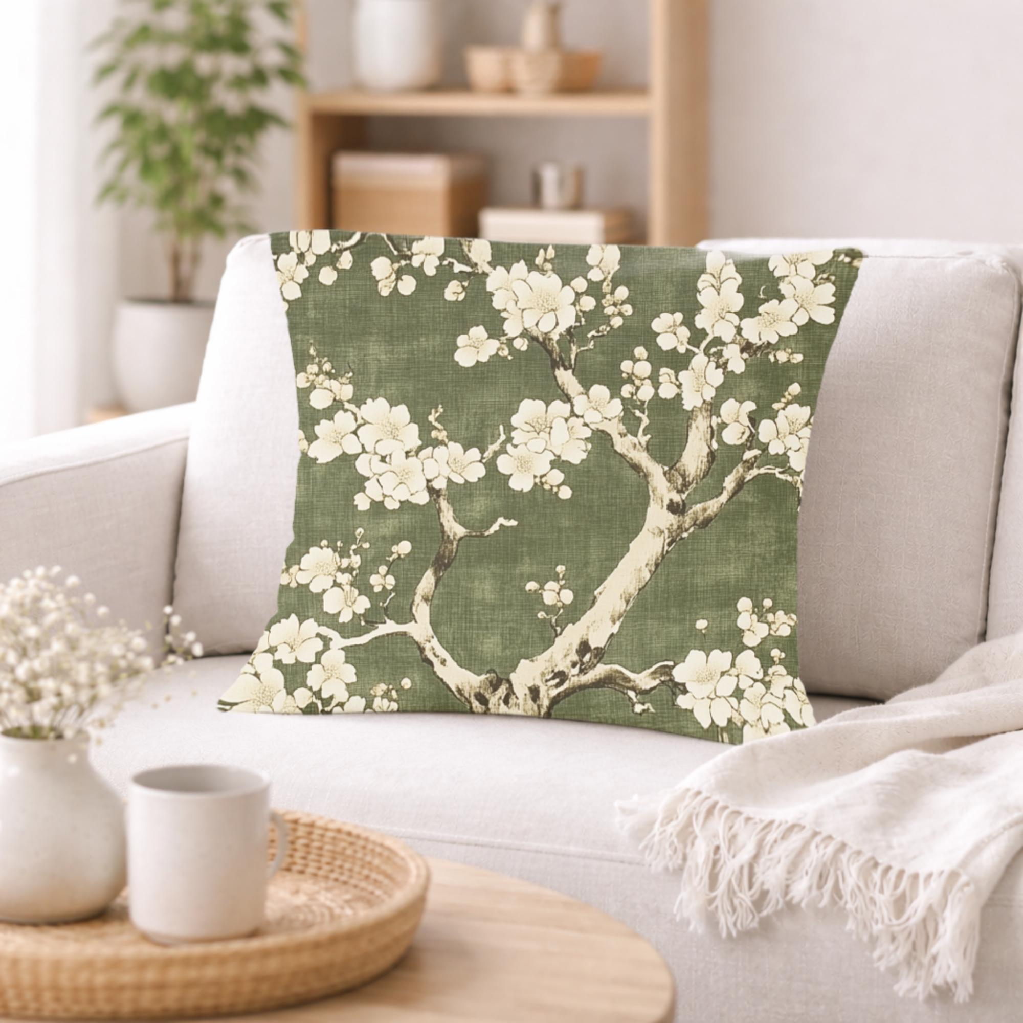 Wabi-Sabi Pattern Pillow, Organic Minimalist Cushion, Earthy Textured-Look Throw Pillow, Calm Nature Pillowcase, Modern Home Decor
