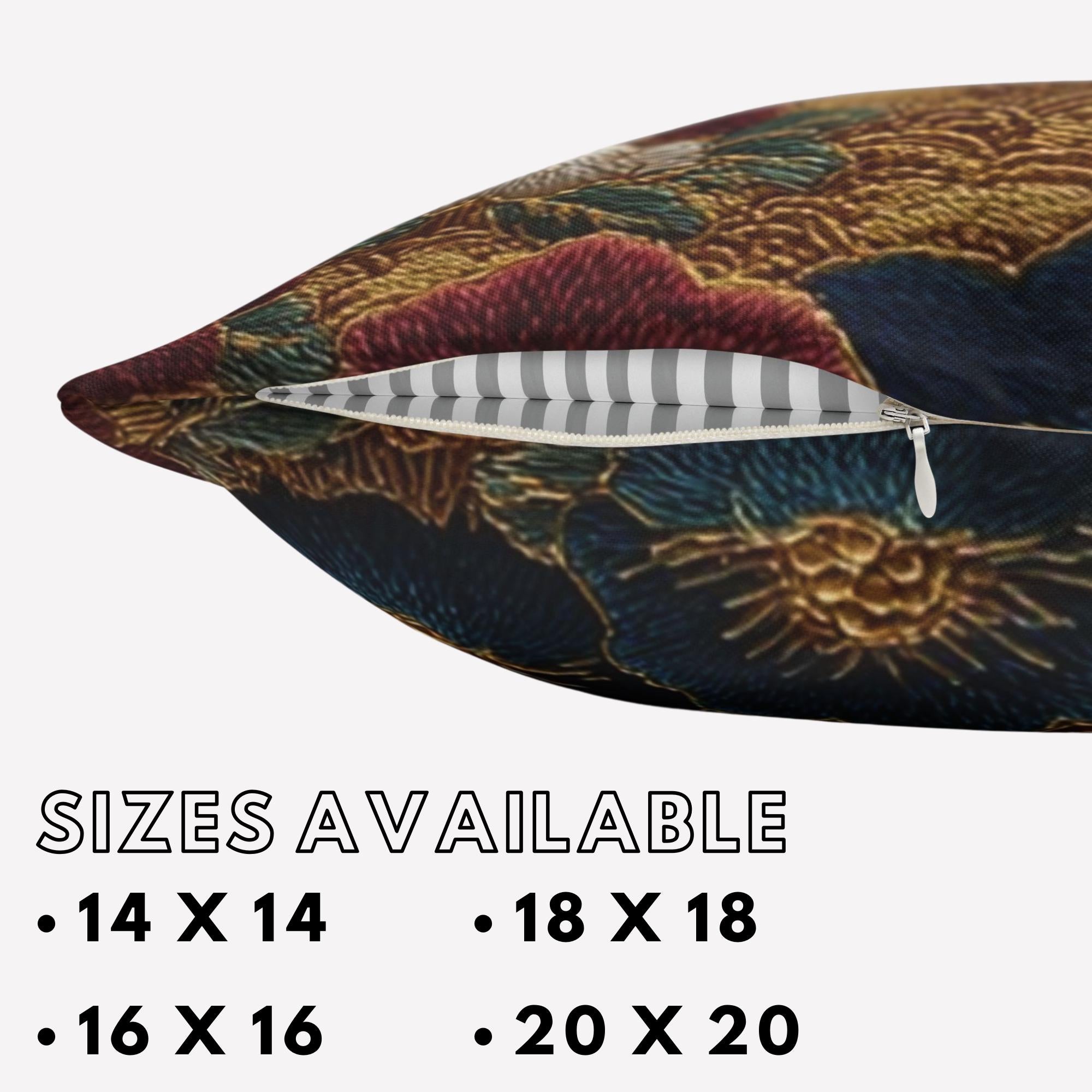 Crane Faux Embroidery Pillow, Vintage Asian Bird Cushion, Ornate Floral Throw Pillow, Whimsical Textile Pillowcase, Elegant Nature Decor