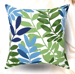 Matisse Leaf Throw Pillow Botanical Decor Garden Decor Botanical Pillow Cover Green Leaf Pillow Cover Sunroom Pillow Leaves Pillow Case